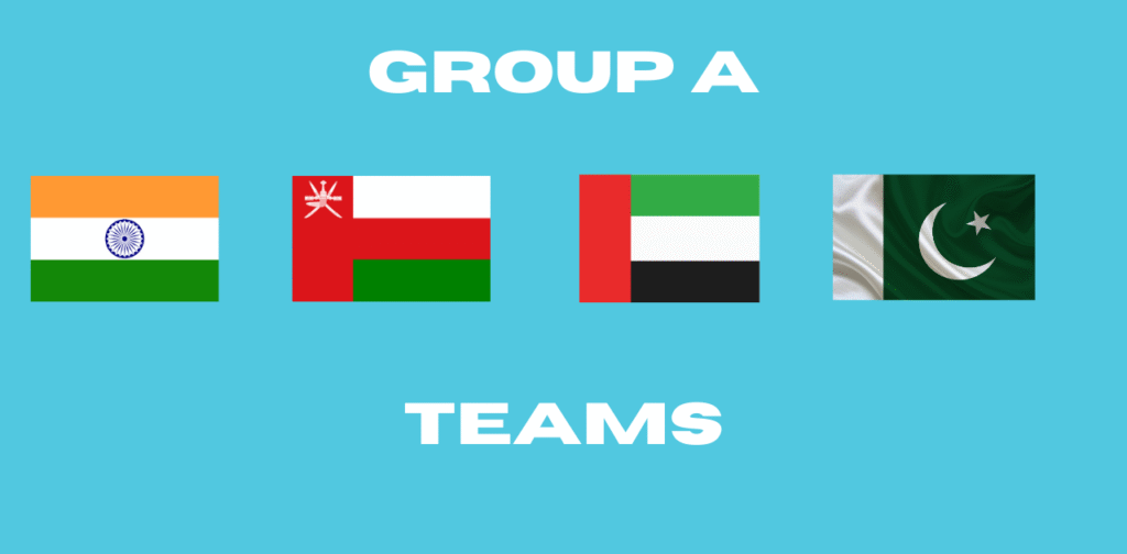 Group A for Asia Cup 2025