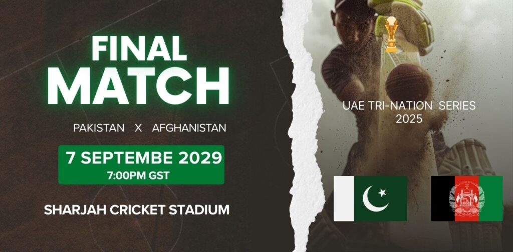Pakistan vs Afghanistan